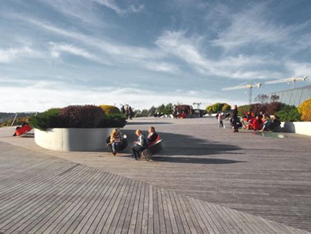 SWEDBANK TERRACE COMPLETED